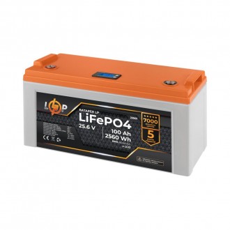 Акумулятор LP LiFePO4 25,6V - 100 Ah (2560Wh) (BMS 80A/40А) пластик

Акумулято. . фото 3
