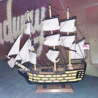 Макет линейного корабля HMS Victory, 1765г, Королевского флота Великобритании, г. . фото 4