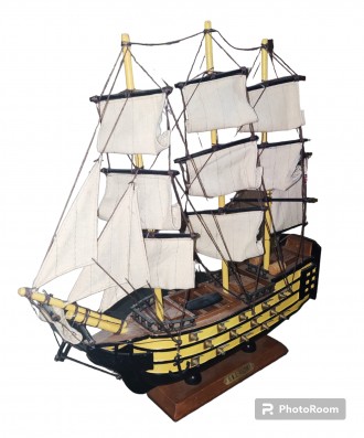 Макет линейного корабля HMS Victory, 1765г, Королевского флота Великобритании, г. . фото 2