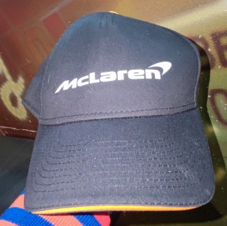 Бейсболка McLaren, размер регулируется сзади липучкой, новое состояние. . фото 4