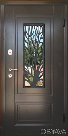 Входная бронированная дверь "Портала" серии "Концепт RAL" модель S-3 "Дерево"(с . . фото 1