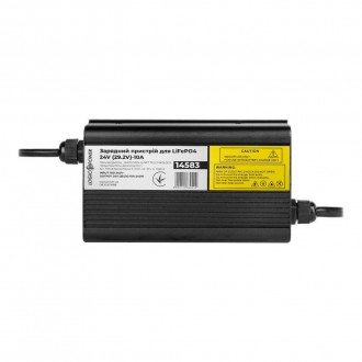 Зарядний пристрій для акумуляторів LiFePO4 24V (29.2V)-10A-240W призначено для з. . фото 2