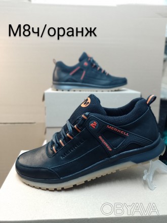 Кросівки шкіряні чоловічі Merrell Стильні чоловічі шкіряні кросівки зручні і пра. . фото 1