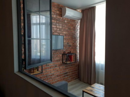 Сдам квартиру с ремонтом в стиле лофт, Жемчужина возле ЖД вокзала, 17 этаж, 43 м. Приморский. фото 7