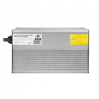 Зарядний пристрій для акумуляторів LiFePO4 48V (58.4V)-60A-2880W-LED використову. . фото 2