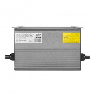 Зарядний пристрій для акумуляторів LiFePO4 48V (58.4V)-80A-3840W-LED використову. . фото 2