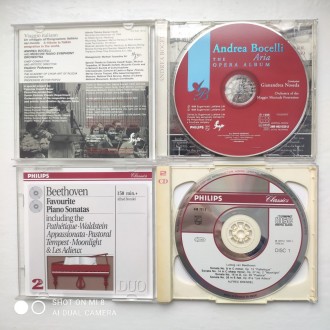 Продаються ліцензійні CD диски з класичною музикою:

1.	 ANDREA BOCELLI 
The . . фото 4