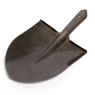 Металлическая лопата из высокопрочной рельсовой стали (65Г рессорно-пружинная). . . фото 3