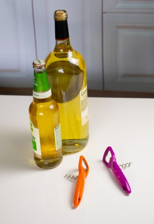 Открывалка для бутылок со штопором - это удобный и практичный инструмент, которы. . фото 6