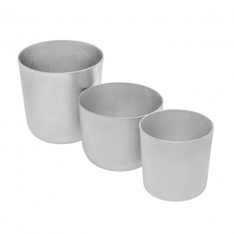 Этот набор из трёх форм для выпечки пасхальных куличей (пасок) из алюминия идеал. . фото 3