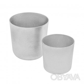 Этот набор из двух форм для выпечки пасхальных куличей (пасок) из алюминия идеал. . фото 1