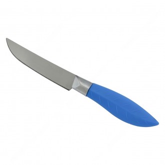 Этот кухонный нож для фруктов с пластиковой ручкой обладает длиной 19 см и являе. . фото 3