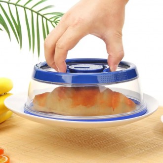Вакуумная многоразовая крышка для продуктов Vacuum Food Sealer 19 см – это иннов. . фото 2