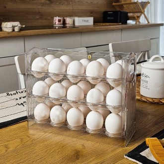 Органайзер для яиц в холодильник - это практичное и удобное средство для организ. . фото 5