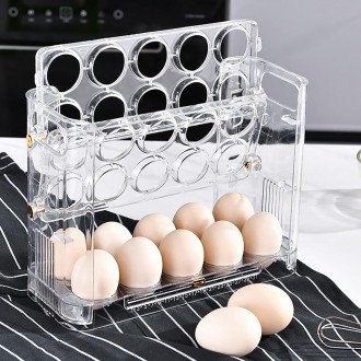 Органайзер для яиц в холодильник - это практичное и удобное средство для организ. . фото 4