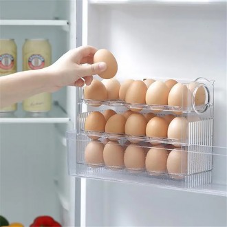 Органайзер для яиц в холодильник - это практичное и удобное средство для организ. . фото 2