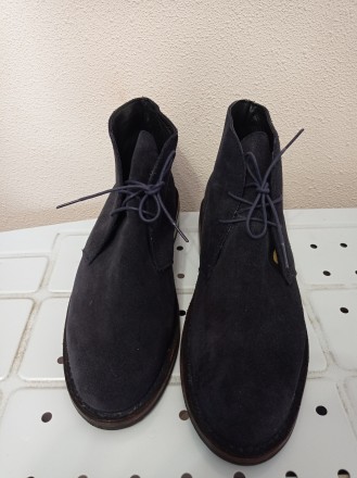 Продаю новые мужские  ботинки из высококачественной замши от американского Thurs. . фото 3