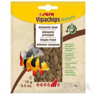  Переваги та характеристики sera Vipachips Nature (сера Віпачипс Нейче) – сухий . . фото 1