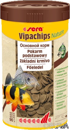  Переваги та характеристики sera Vipachips Nature (сера Віпачипс Нейче) – сухий . . фото 1