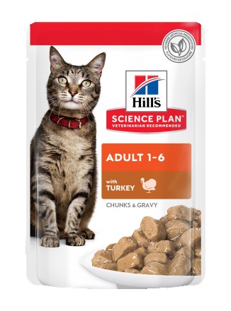 Вологий корм для котів Hill's SCIENCE PLAN Adult (Хіллс Сайнс План Едалт) – смак. . фото 4