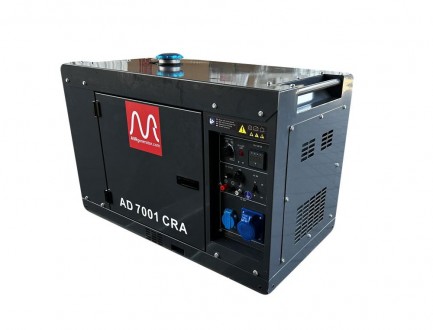 Metier AD7001CRA – дизельный генератор промышленного класса, предназначенный для. . фото 2