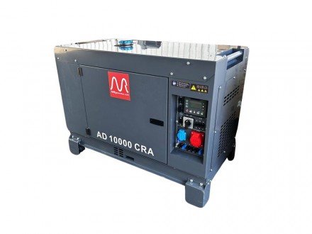 Metier AD10000CRA – дизельный генератор промышленного класса с исходящим напряже. . фото 2