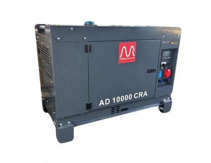 Metier AD10000CRA – дизельный генератор промышленного класса с исходящим напряже. . фото 4