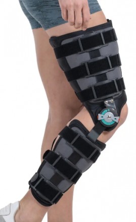 Ортез коленного сустава с регулируемым углом сгибания предназначен для стабилиза. . фото 4