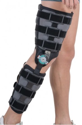 Ортез коленного сустава с регулируемым углом сгибания предназначен для стабилиза. . фото 5