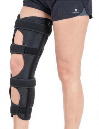 Шина для колена - это легкая и прочная разъемная повязка для иммобилизации колен. . фото 2