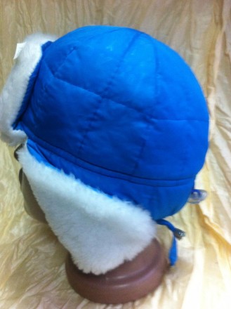 Классическая ,тёплая , зимняя шапка - ушанка для мальчиков и девочек - популярна. . фото 4