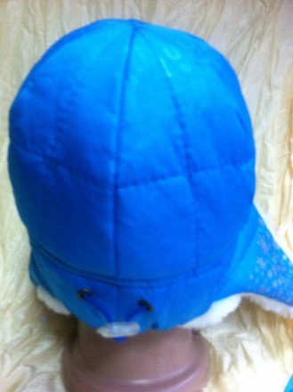 Классическая ,тёплая , зимняя шапка - ушанка для мальчиков и девочек - популярна. . фото 3