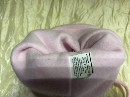 Трикотажна подвійна рожева шапка для немовлят і новонароджених дітей Модель з ап. . фото 4