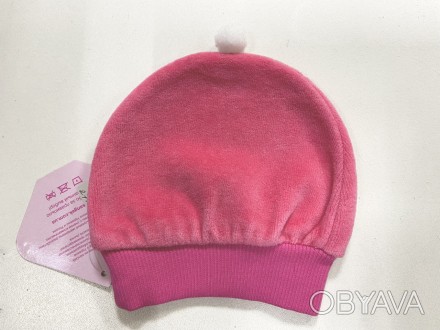  Цвет ― тёмно розовый . Производитель ― Украина
Детская шапочка демисезонная из . . фото 1