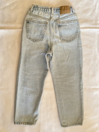Модные красивые детские джинсы-брюки коттон с элементами рванки и тёртостей \\ х. . фото 4