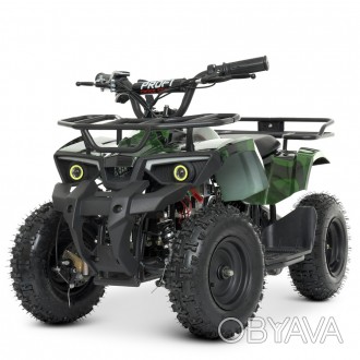 Квадроцикл HB-ATV800AS-10 (1шт) мотор800W, 3акум.12A/12V, швид.22км/год., до65кг. . фото 1