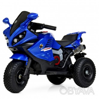 ![CDATA[Мотоцикл M 4216AL-4 (1шт) 2 мотори 25W, 1 акум. 6V7AH, муз., світло, MP3. . фото 1
