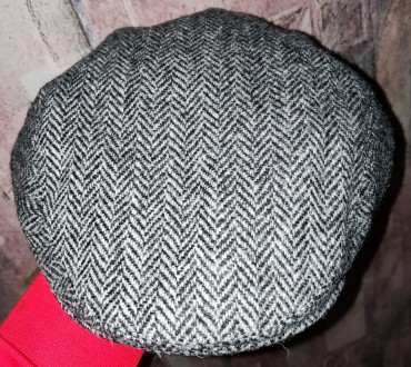 Твидовая кепка Kiltane Harries Tweed, made in Scotland, 100%-шерсть, размкр-60, . . фото 3