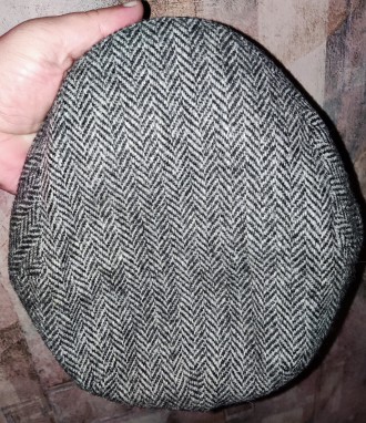 Твидовая кепка Kiltane Harries Tweed, made in Scotland, 100%-шерсть, размкр-60, . . фото 6