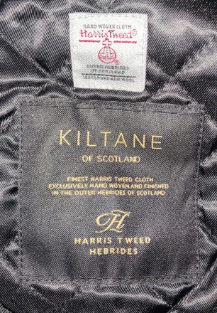 Твидовая кепка Kiltane Harries Tweed, made in Scotland, 100%-шерсть, размкр-60, . . фото 9