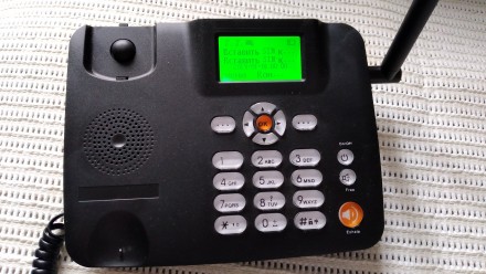 Продам стаціонарний телефонний апарат на 2 Sim карти, GSM, з великими кнопками, . . фото 5