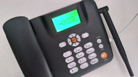 Продам стаціонарний телефонний апарат на 2 Sim карти, GSM, з великими кнопками, . . фото 2