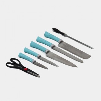 Набір ножів з підставкою – корисний предмет для вашої кухні. Він включає в. . фото 3