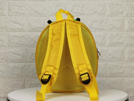Рюкзак дитячий Божа корівка зелений
Дитячий рюкзак із зображенням улюблених муль. . фото 4