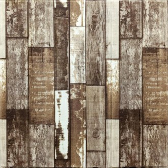 Самоклеюча декоративна 3D панель коричневе дерево 700x700x5мм (049)
3D панелі са. . фото 2