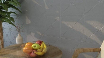 Самоклеюча декоративна настінно-стельова 3D панель плитка 700x700x4.5мм (164)
Мр. . фото 4