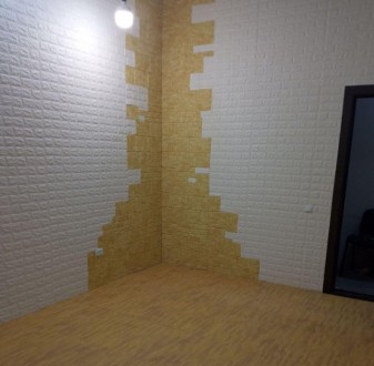 Самоклеюча декоративна 3D панель камінь жовтий мармур 700х700х7мм (152)
Декорати. . фото 3