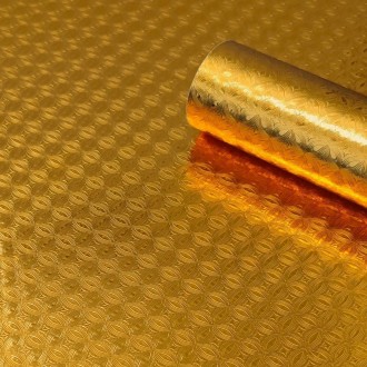 Самоклеюча плівка візерункова золото 0,40х10м 
Плівка на самоклейці ідеально під. . фото 2