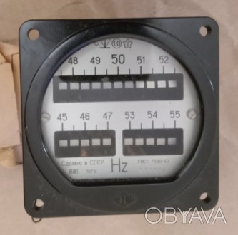 Частотомір В-81 призначений для вимірювання частоти в ланцюгах змінного струму з. . фото 1