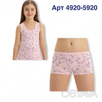 Комплект для девочки арт. 4920-5920 – это стильная одежда популярной торговой ма. . фото 1